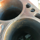 The damage that was machined out.